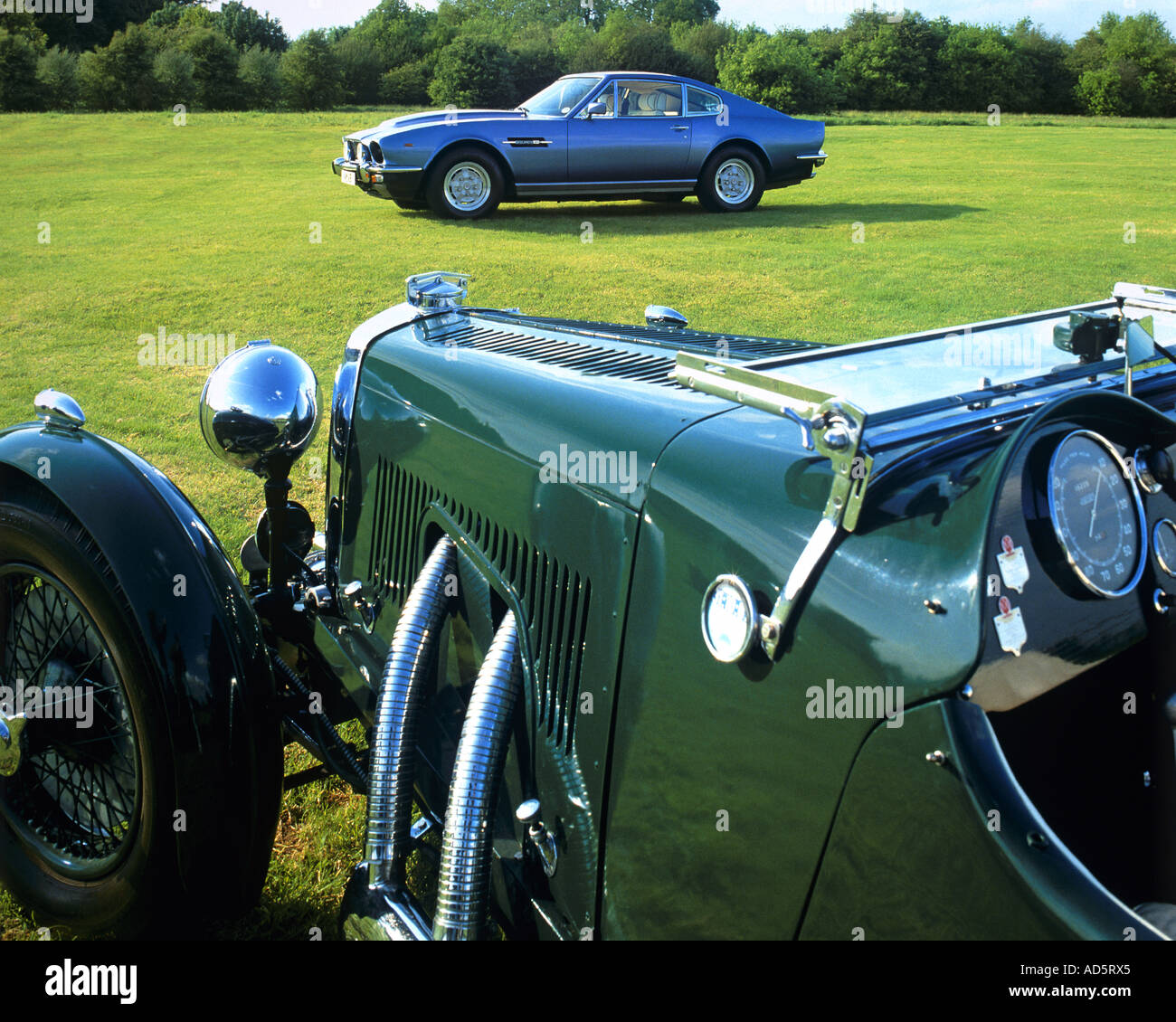 Transports automobiles Austin Martin Banque D'Images