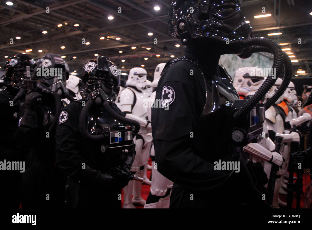 15 07 07 Célébration Starwars l'Europe au centre Excel Docklands Londres Banque D'Images