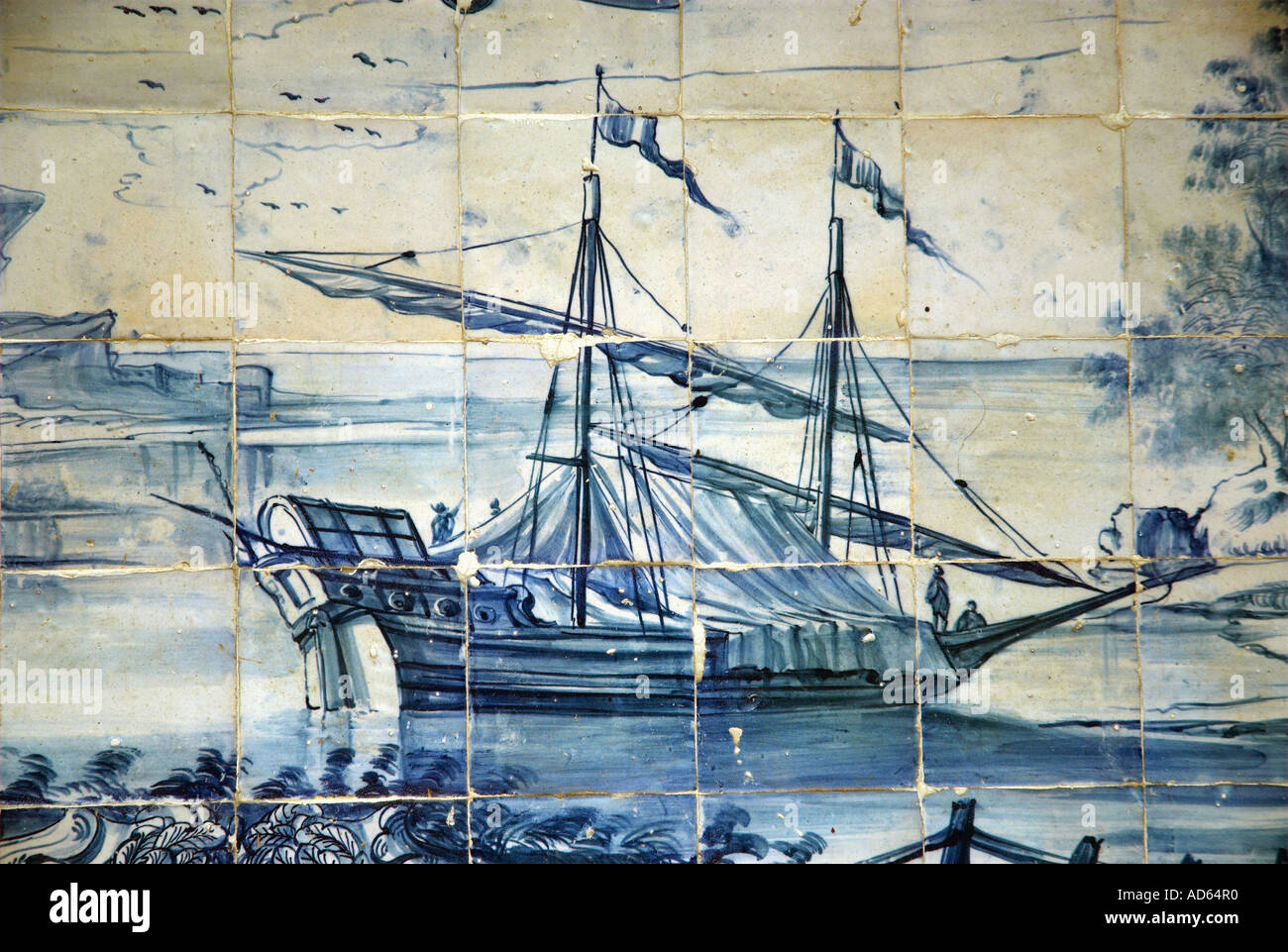 Igreja de São Vicente de Fora à Lisbonne, sur la Alfama. Banque D'Images