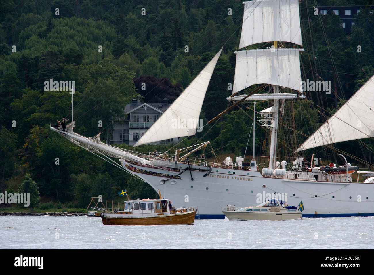 Course des grands voiliers 2007 Stockholm Banque D'Images