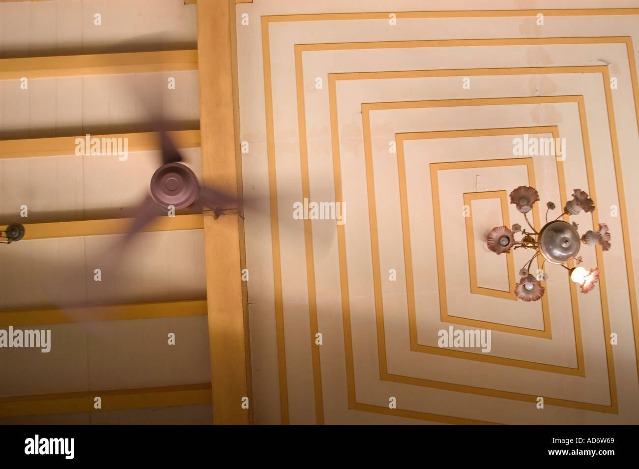 Ventilateur de plafond à kausan road Banque D'Images
