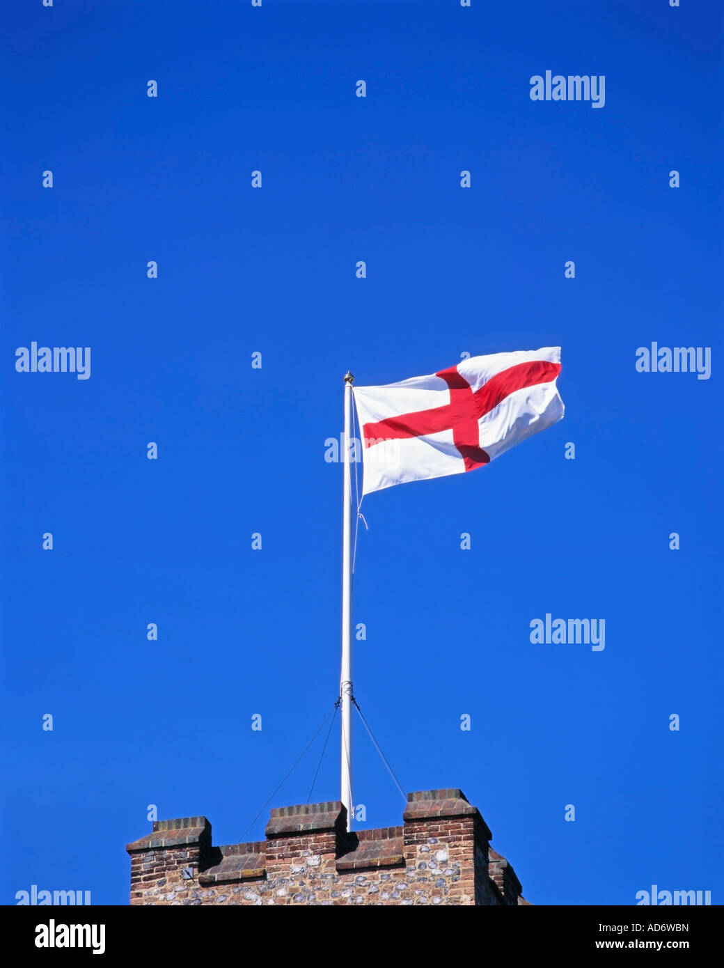 Le drapeau du Royaume-Uni, les croix et la bannière des nations britanniques