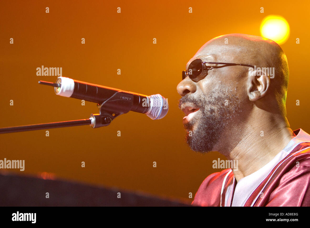 Isaac Hayes live à l'Opéra Banque D'Images