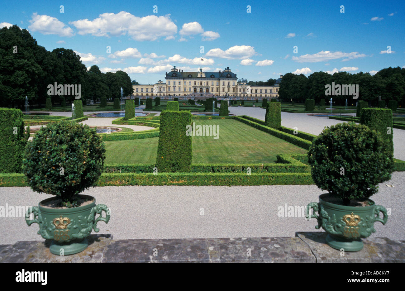 Château de Drottningholm, Stockholm Banque D'Images