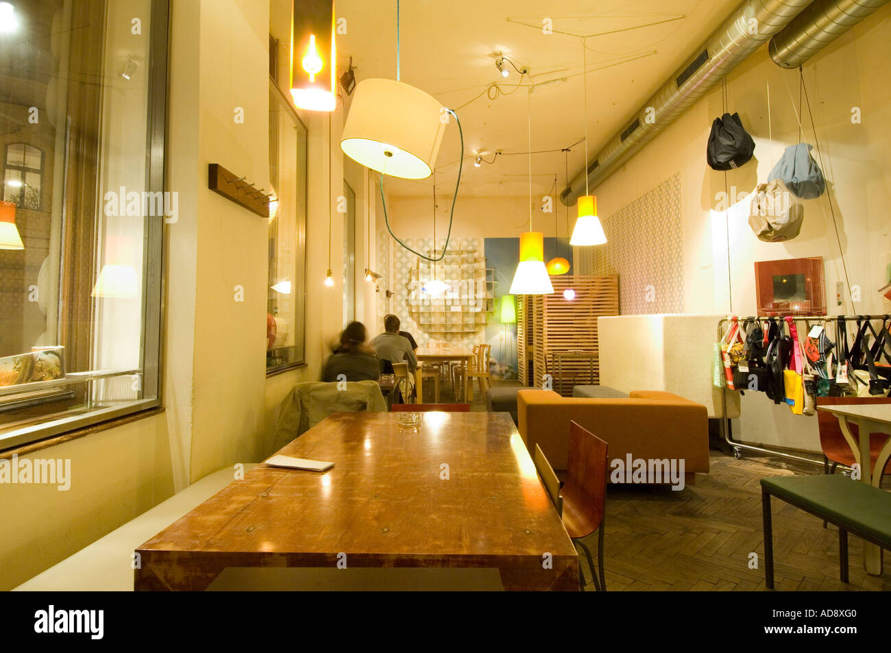 Cafe Das Möbel Banque D'Images