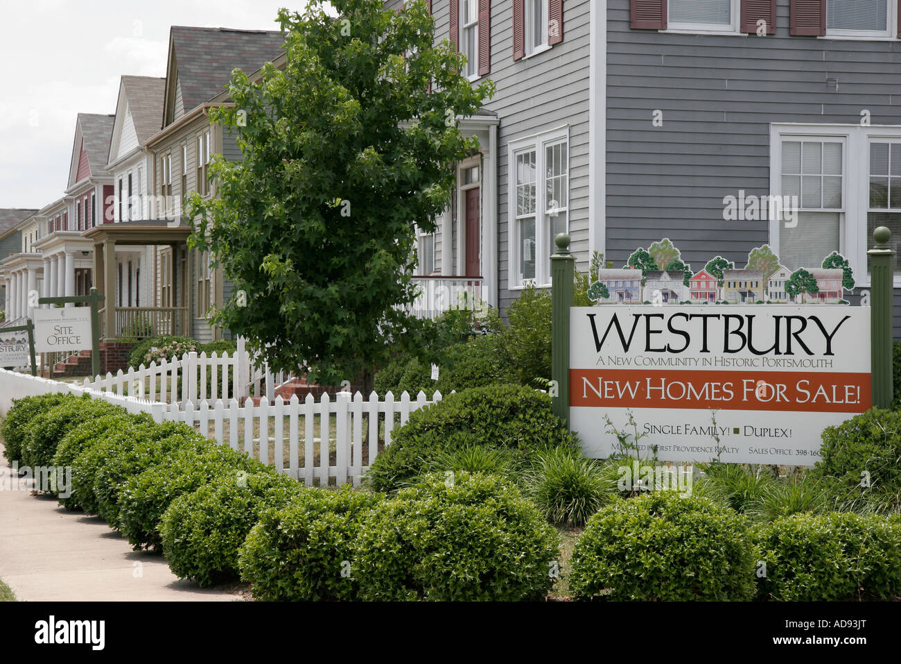 Portsmouth Virginia,Westbury Community,nouvelles maisons à vendre