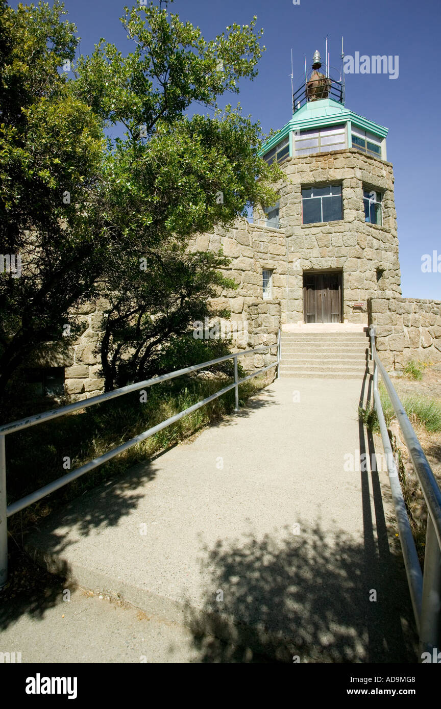 Observatoire de parc d'état de Mont Diablo Banque D'Images
