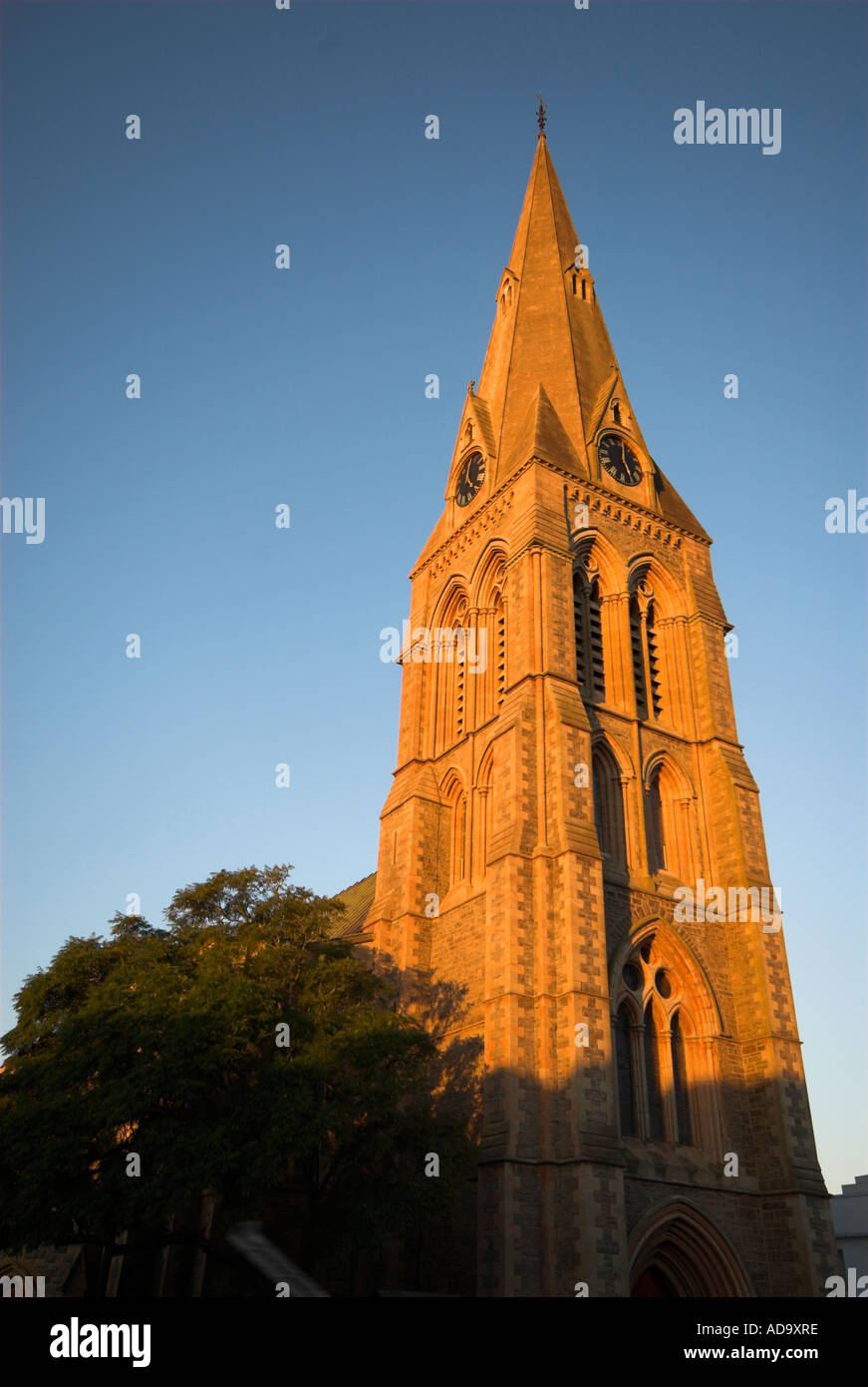 Cathédrale de St Michael et St George, Grahamstown, Eastern Cape, Afrique du Sud Banque D'Images