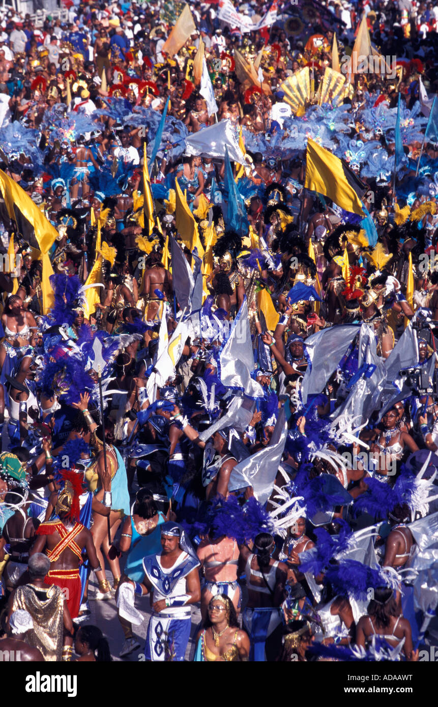 Carnaval de rue Grand Stand Port of Spain Trinité Trinité-et-Tobago Banque D'Images