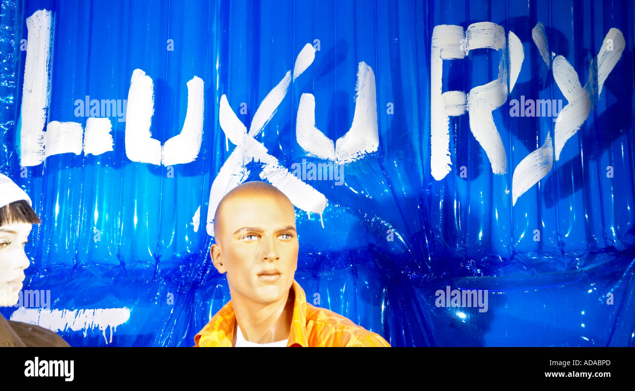 Tête de mannequin femme artistique Banque de photographies et d’images