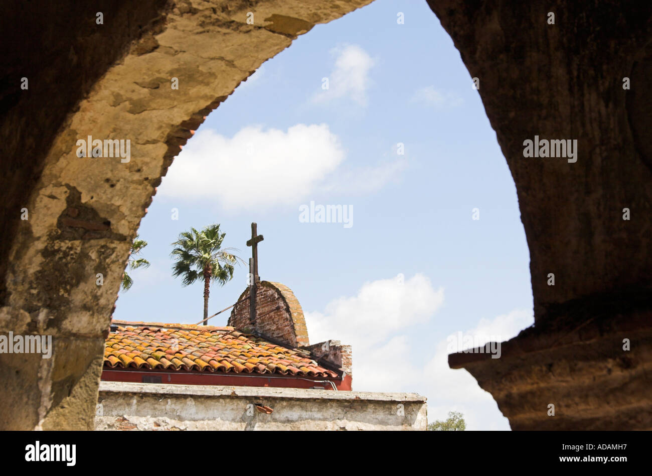 Mission Basilica San Juan Capistrano, California, USA Banque D'Images