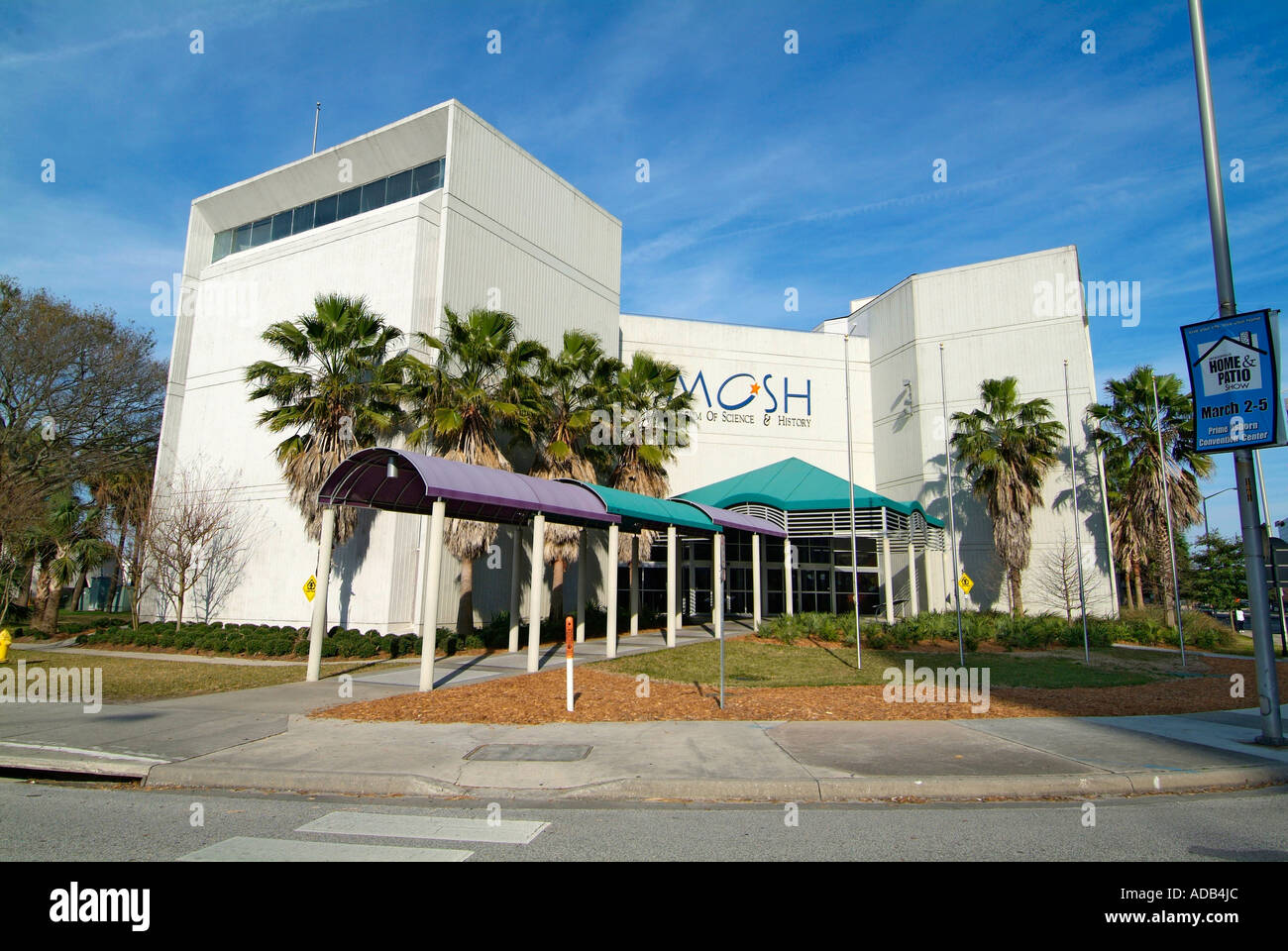 Musée des sciences et de l'histoire dans la ville de Jacksonville en Floride FL Banque D'Images