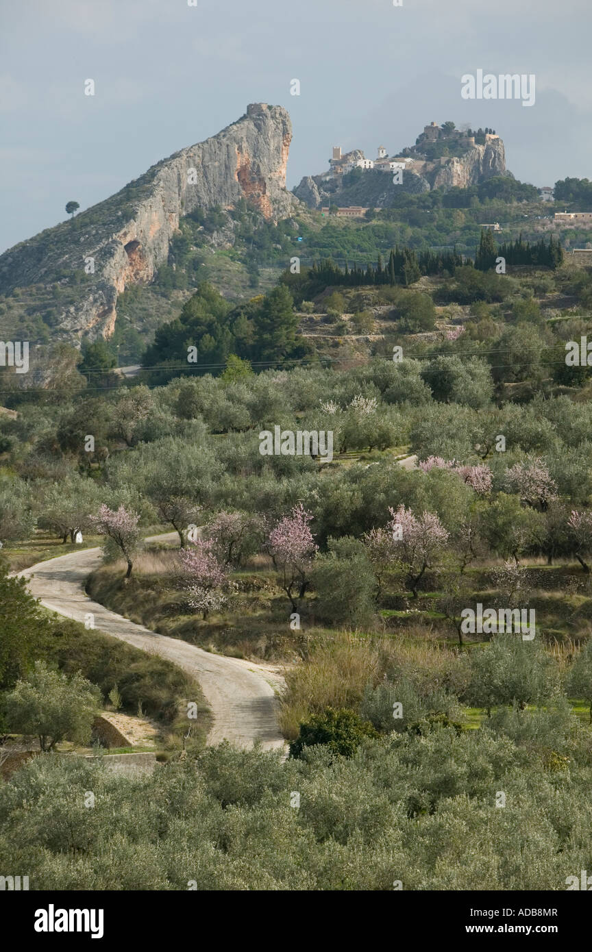 Guadalest Espagne Banque D'Images
