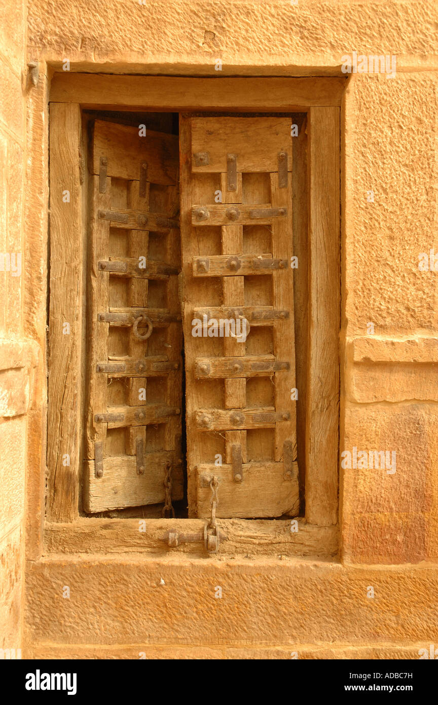 Jaislamer porte dans le Rajasthan en Inde Banque D'Images