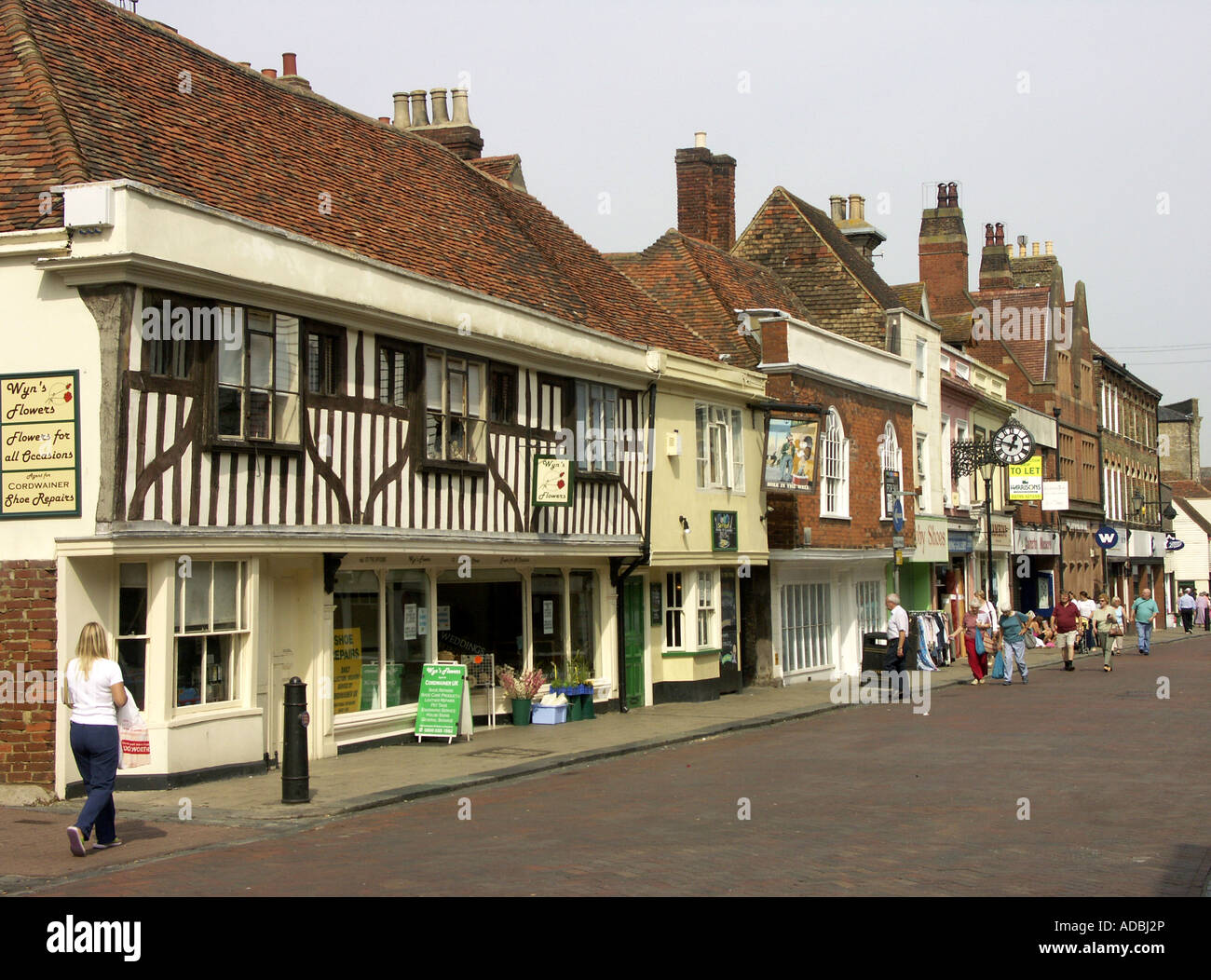 Preston Street, Faversham, Kent, England, UK, Royaume-Uni, Grande-Bretagne, Europe, Banque D'Images