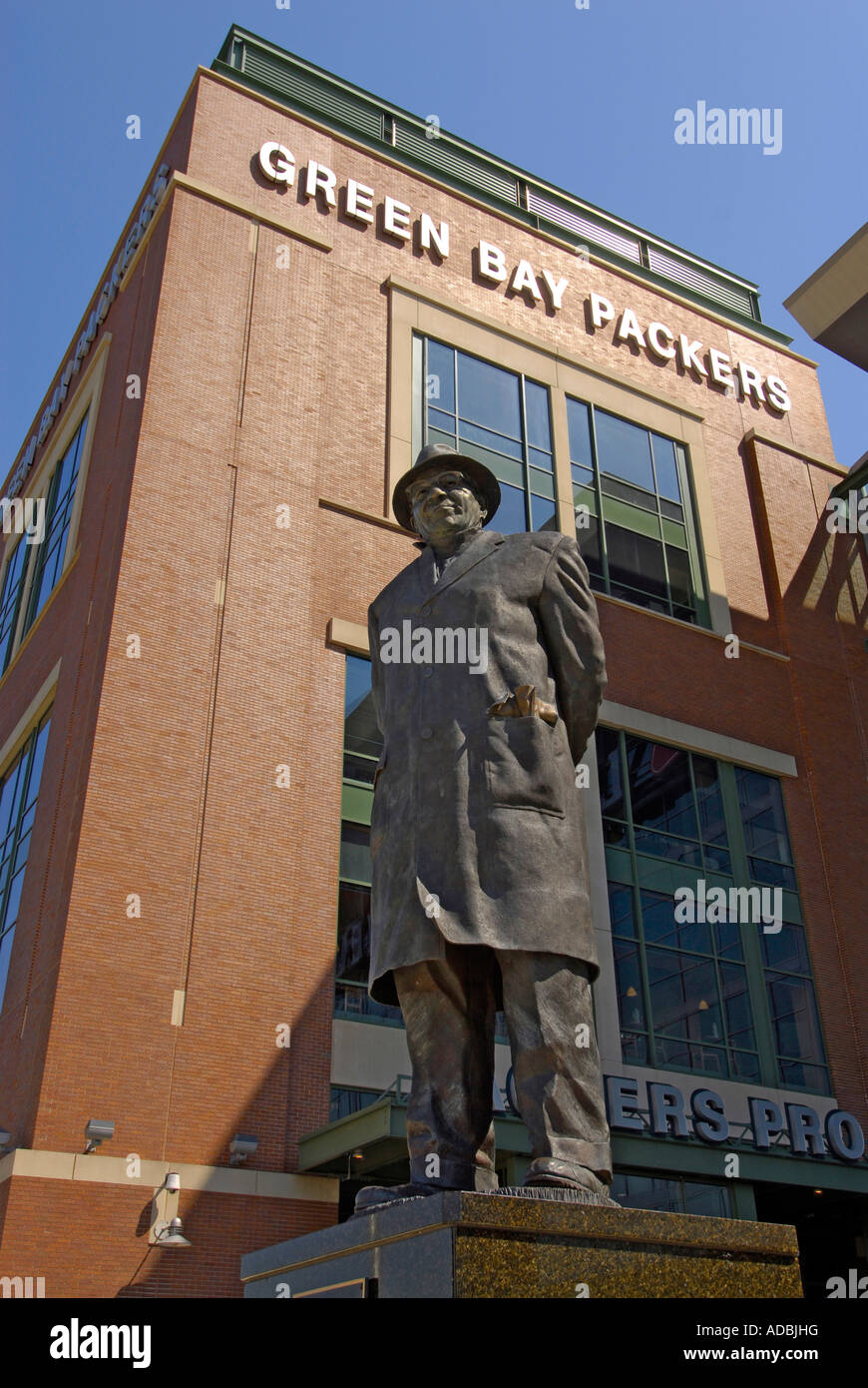 Lambeau Field le stade de football Packers de Green Bay Wisconsin WI Banque D'Images Lambeau Field le stade de football Packers de Green Bay Wisconsin WI Banque D'Images