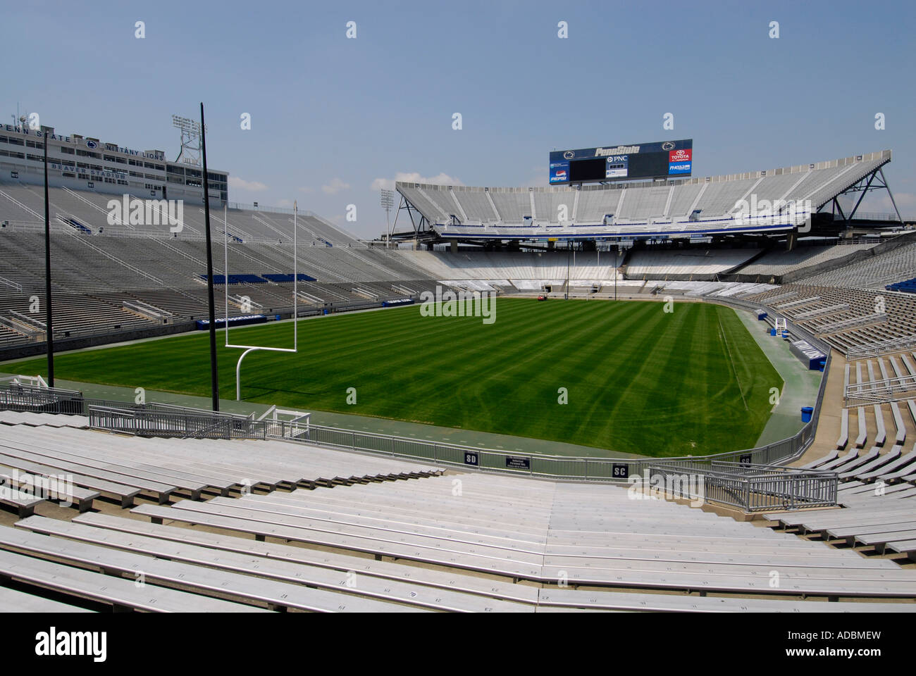 James un stade de football de Castor à la Pennsylvania State University à Penn State College ou University Park California Banque D'Images