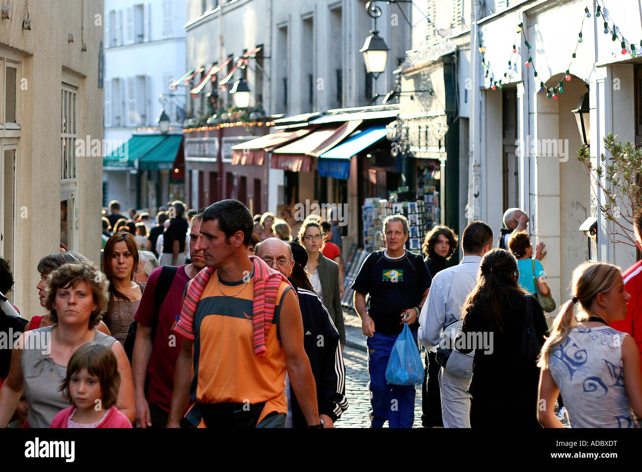 Street, Paris, France Banque D'Images