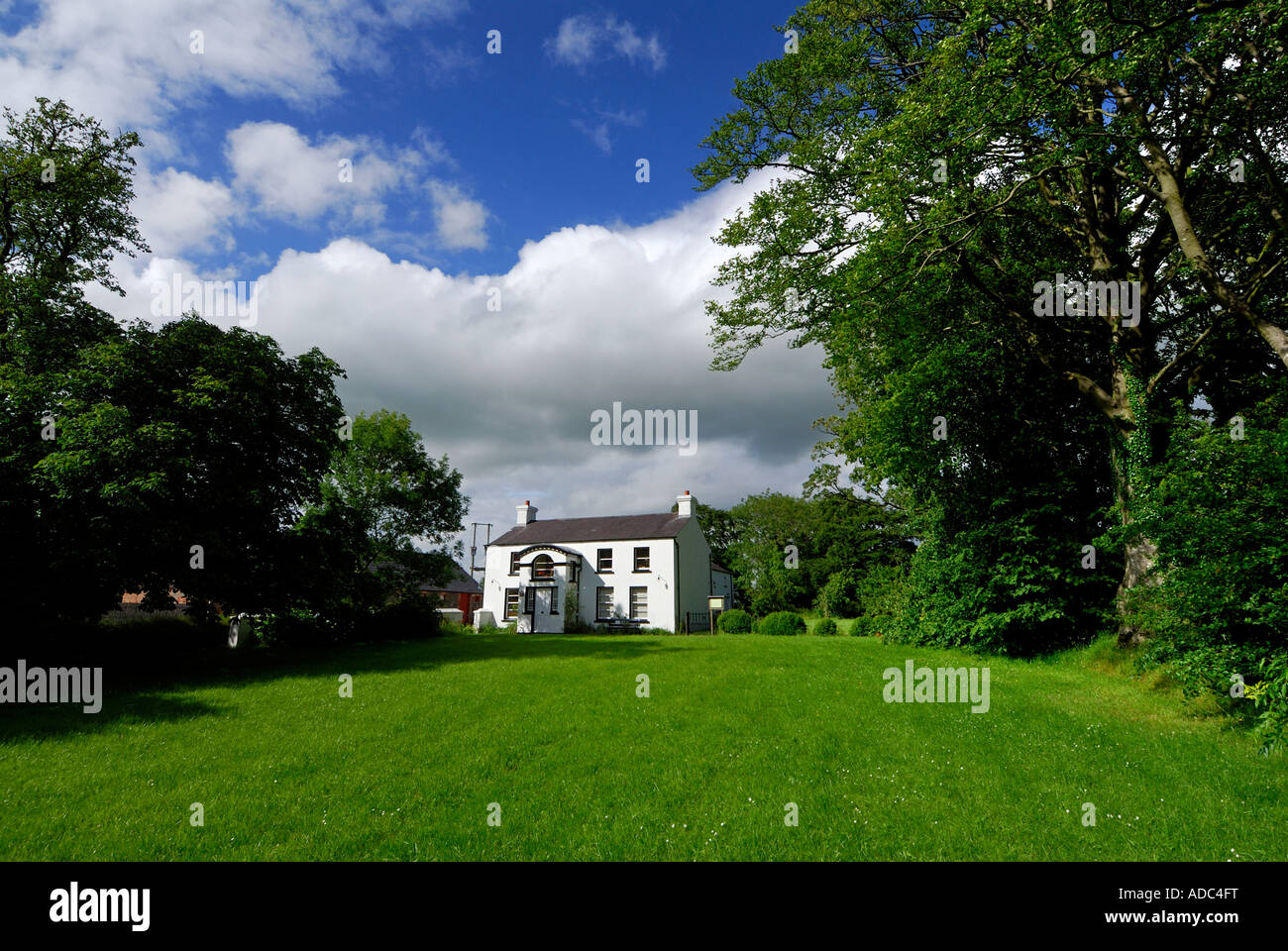 L'équilibre, Maison Glenavy, co Antrim, en Irlande du Nord Banque D'Images