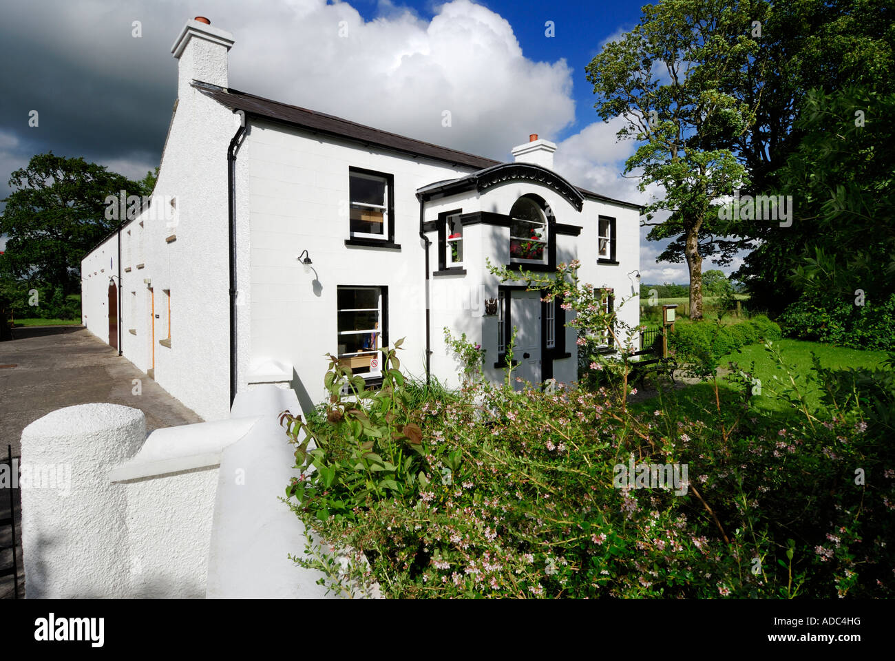 L'équilibre, Maison Glenavy, co Antrim, en Irlande du Nord Banque D'Images