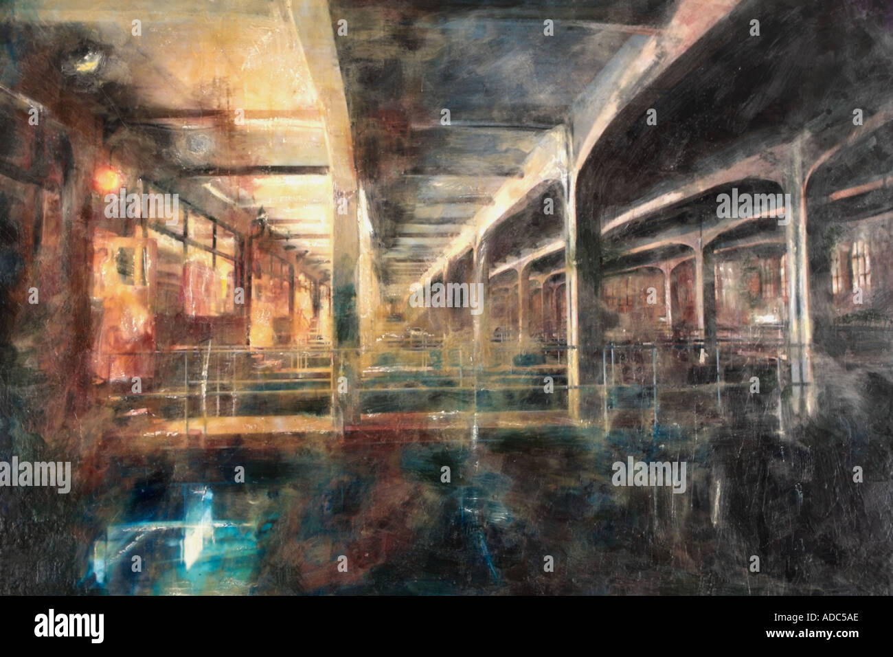 Photo illustration waterworks Banque D'Images