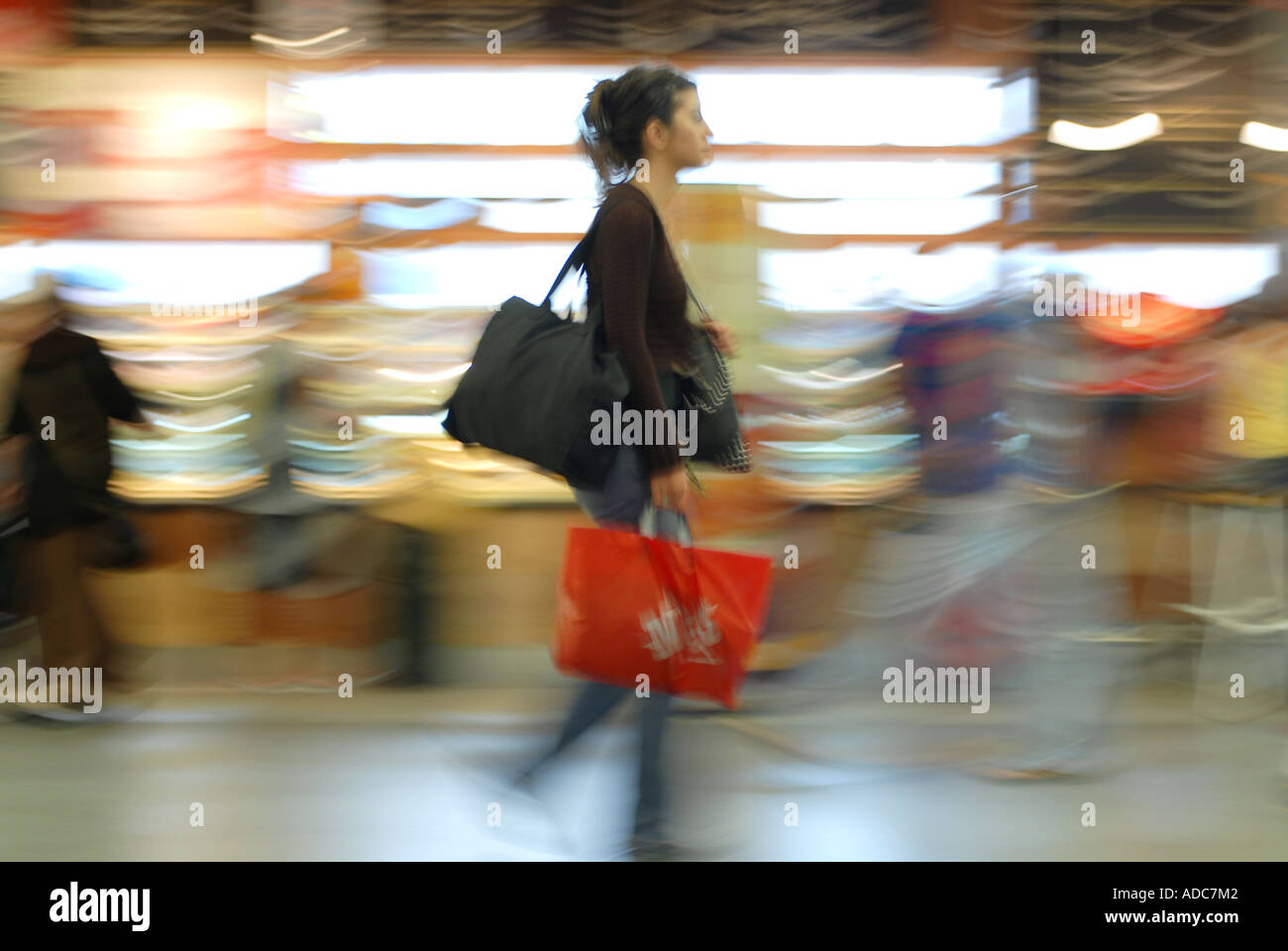 Les personnes avec bagages Banque D'Images