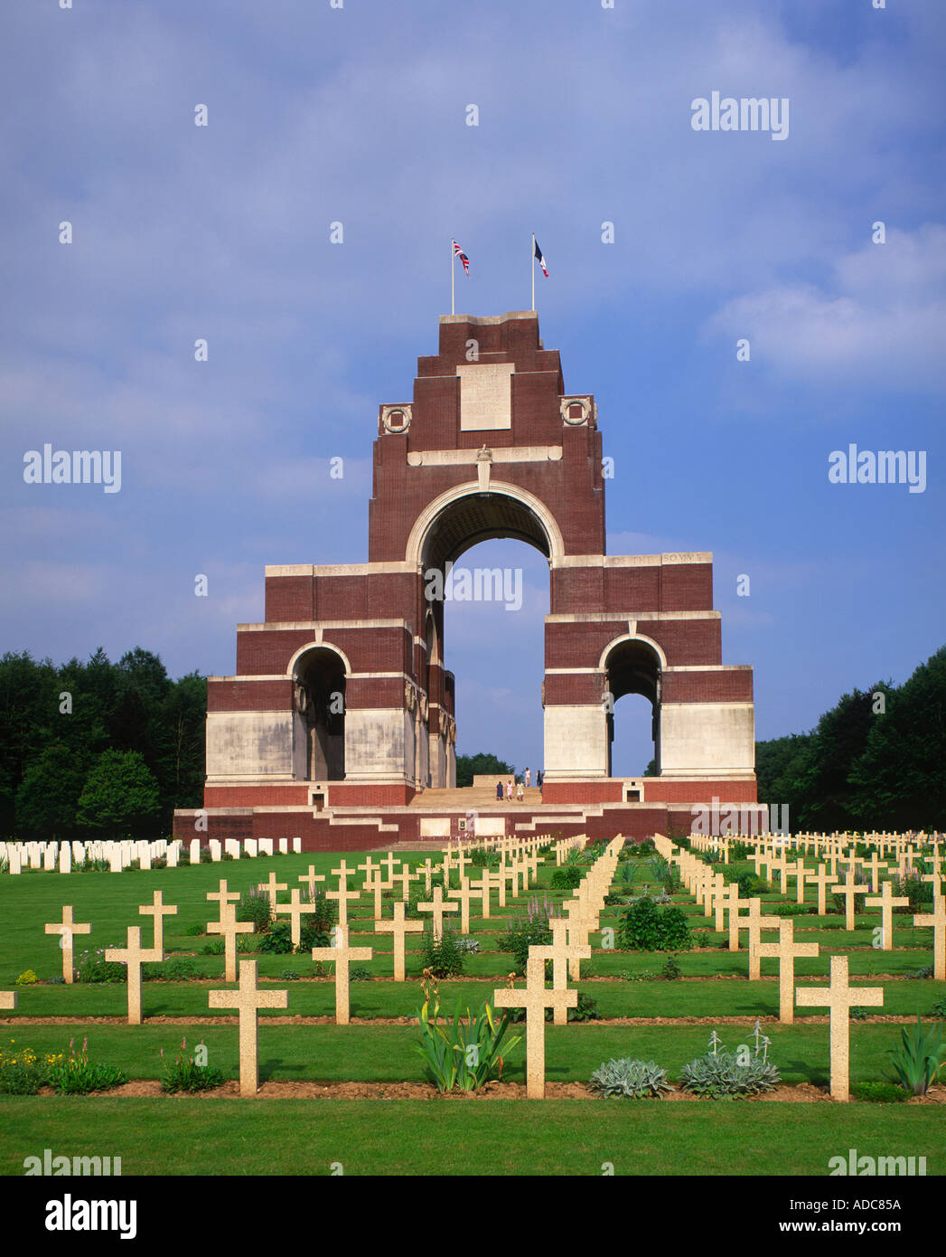 Mémorial de Thiepval Somme Picardie France Banque D'Images