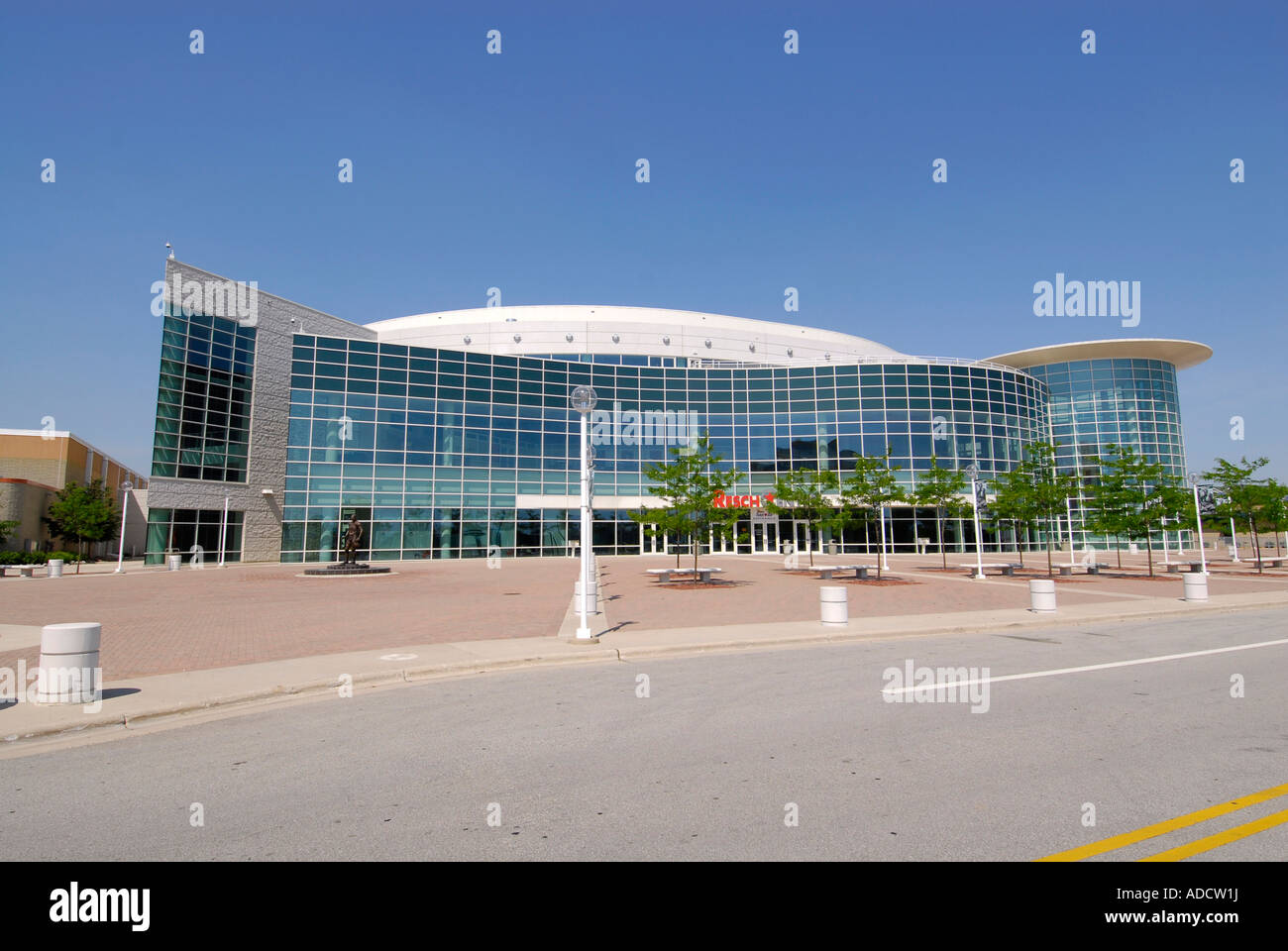 Resch Center et Green Bay Packer Football Hall of Fame Wisconsin WI Banque D'Images Resch Center et Green Bay Packer Football Hall of Fame Wisconsin WI Banque D'Images