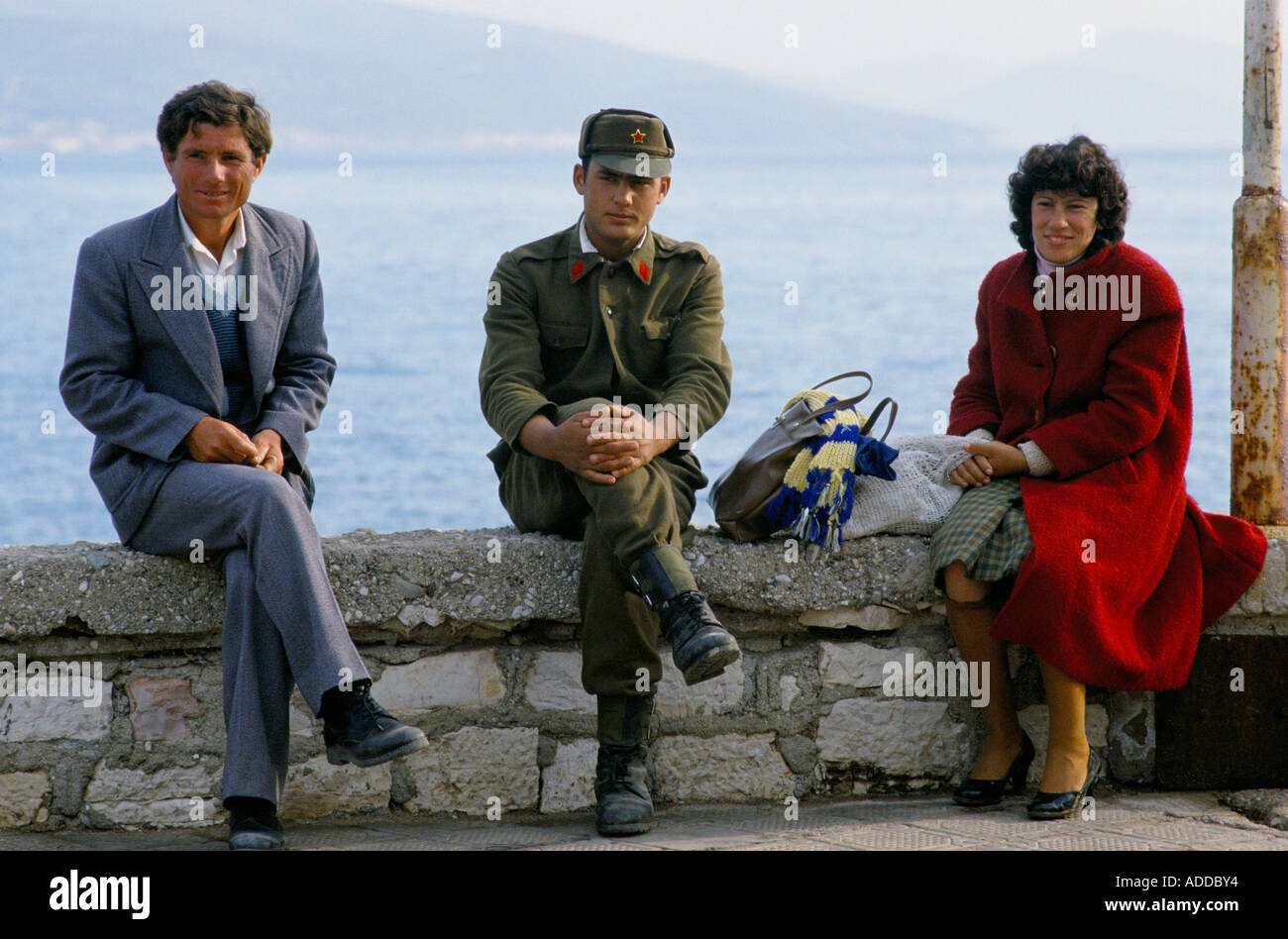 Sections locales sur FRONT DE MER DANS LA VILLE DE CHICAGO, 1990 Banque D'Images