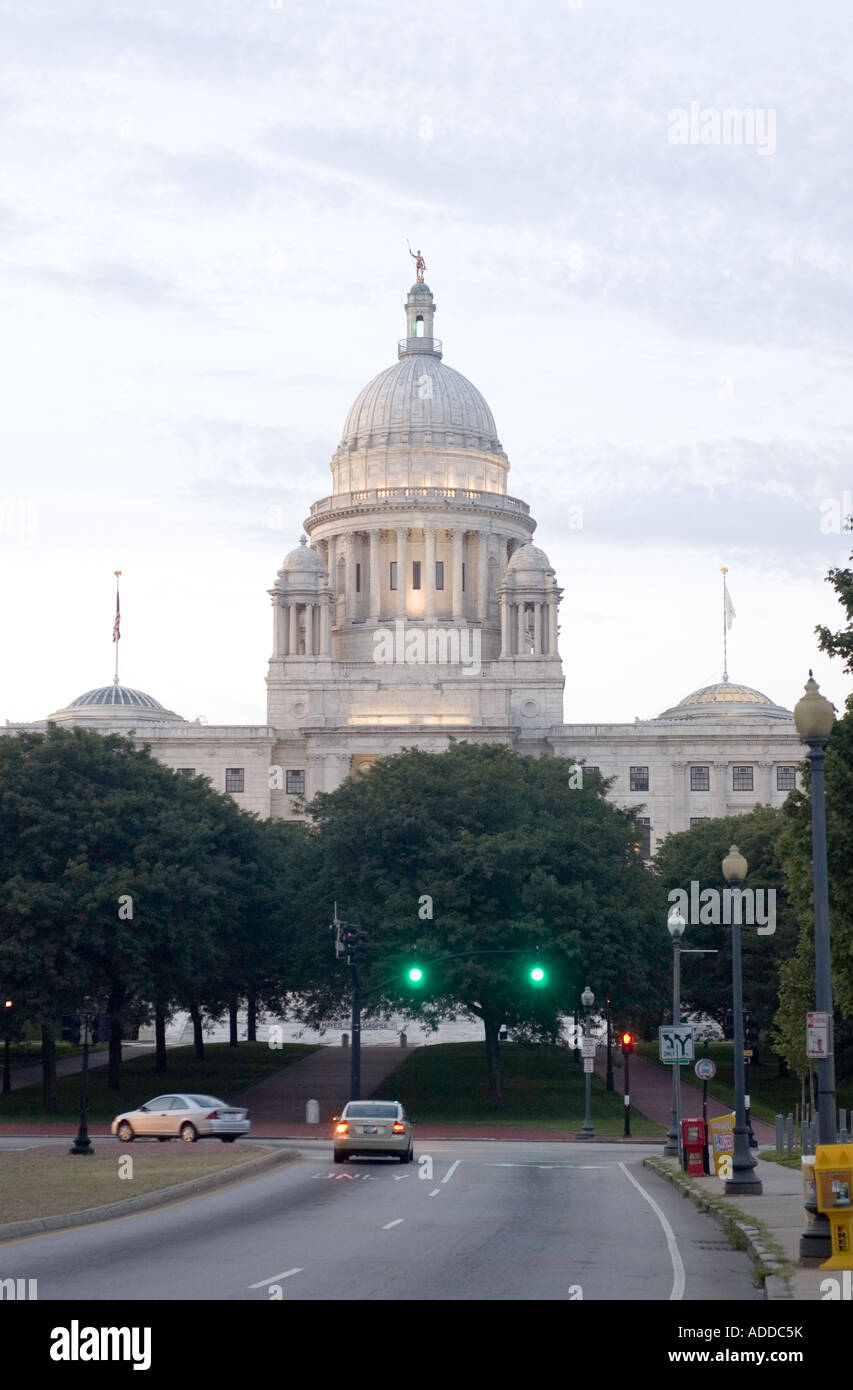 La Rhode Island Statehouse à Providence Banque D'Images