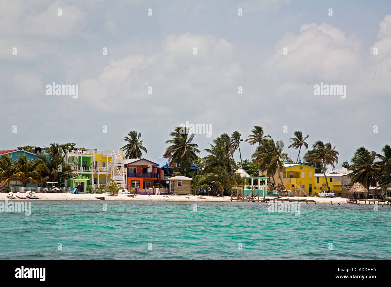 Caye Caulker Belize Banque D'Images