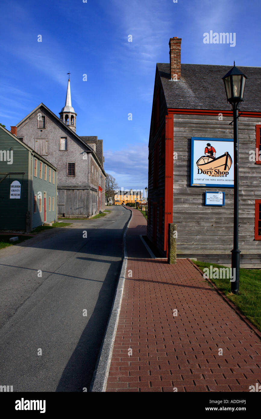 Le Musée du comté de Shelburne, Shelburne, Nouvelle-Écosse, Canada, Amérique du Nord. Photo par Willy Matheisl Banque D'Images