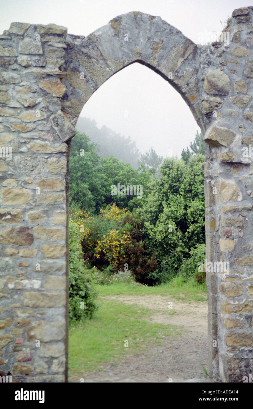 Chapelle des ruines, Monterosso, Italie Banque D'Images