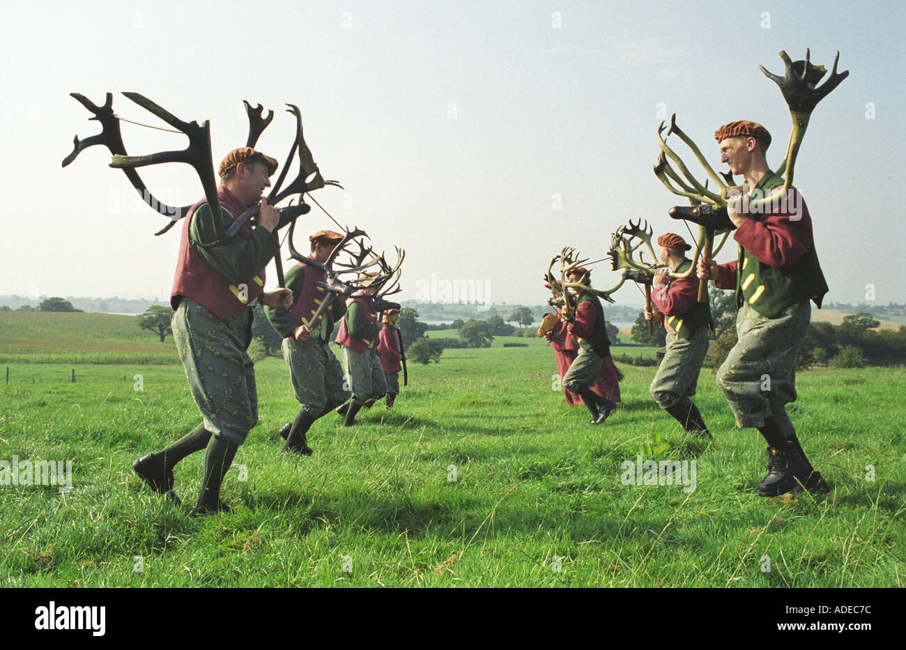 La Corne La Danse dans l'Abbé s Bromley Staffordshire UK. Banque D'Images