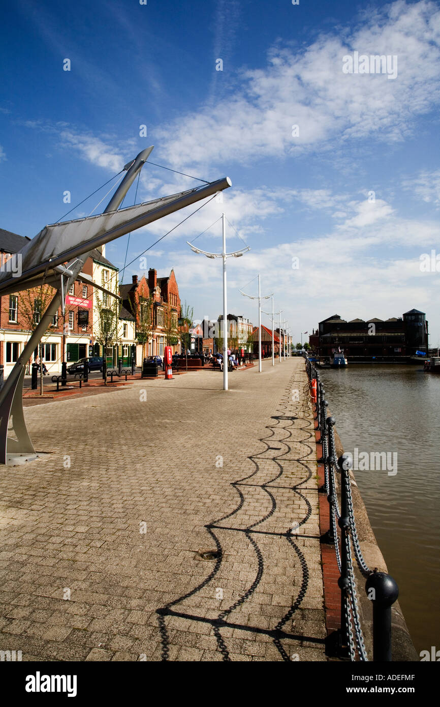 Station d'Humber Street Hull Kingston Upon Hull East Yorkshire Angleterre Banque D'Images