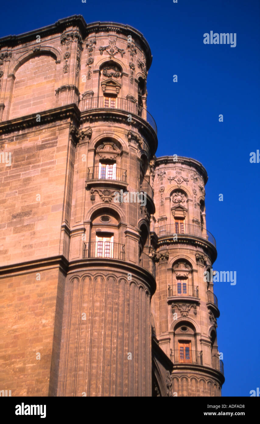 La cathédrale de Malaga Espagne Banque D'Images