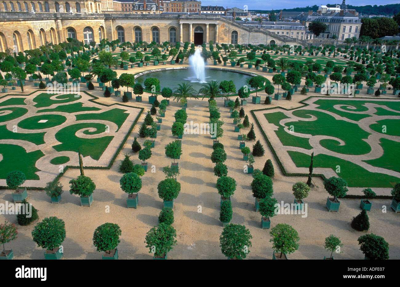 France Versailles Jardins de Versailles l'Orangerie Banque D'Images