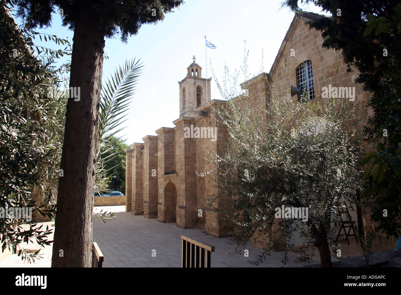 Cathédrale St John l'île de Chypre Nicosie Grèce Europe Banque D'Images Cathédrale St John l'île de Chypre Nicosie Grèce Europe Banque D'Images
