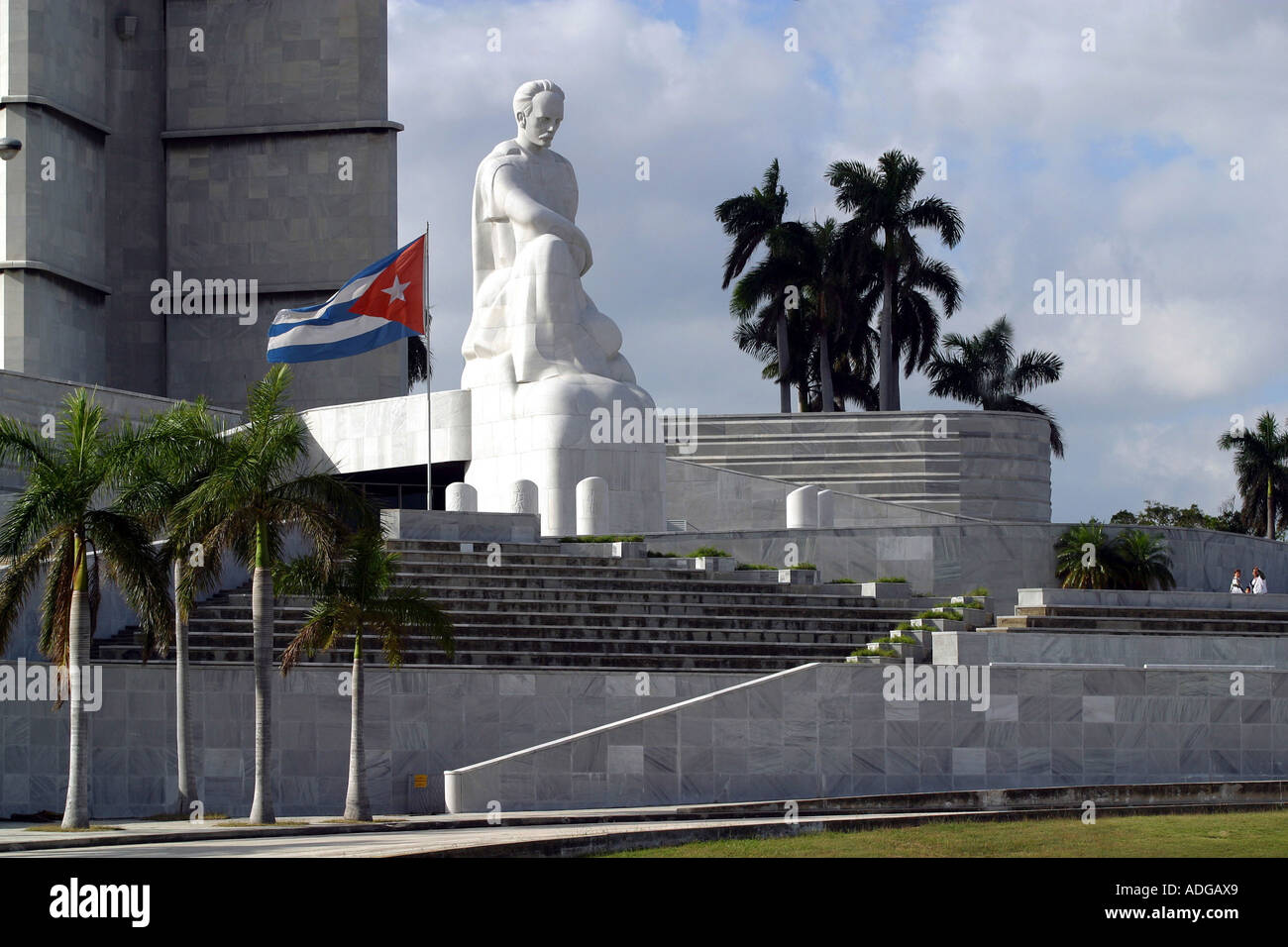 José Marti monument Plaza de la Révolution La Havane Cuba Antilles Amérique Centrale Banque D'Images