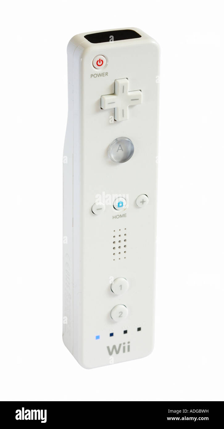 Nintendo Wii Wiimote controller dentelle Banque D'Images