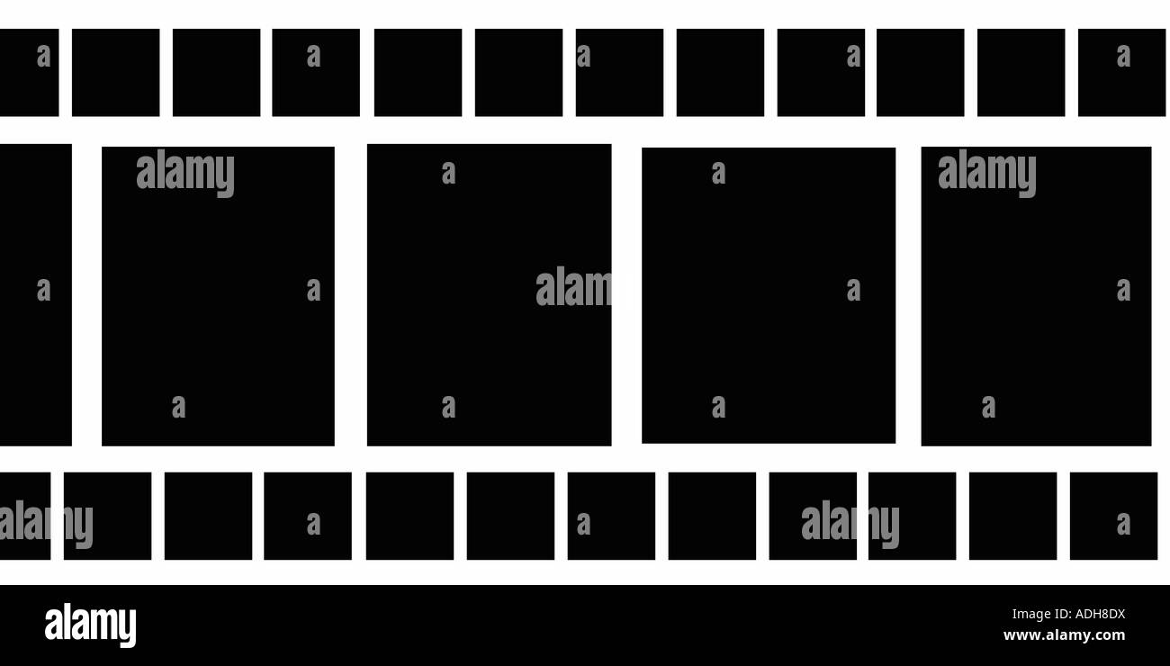 Châssis de film pour les photos Banque D'Images