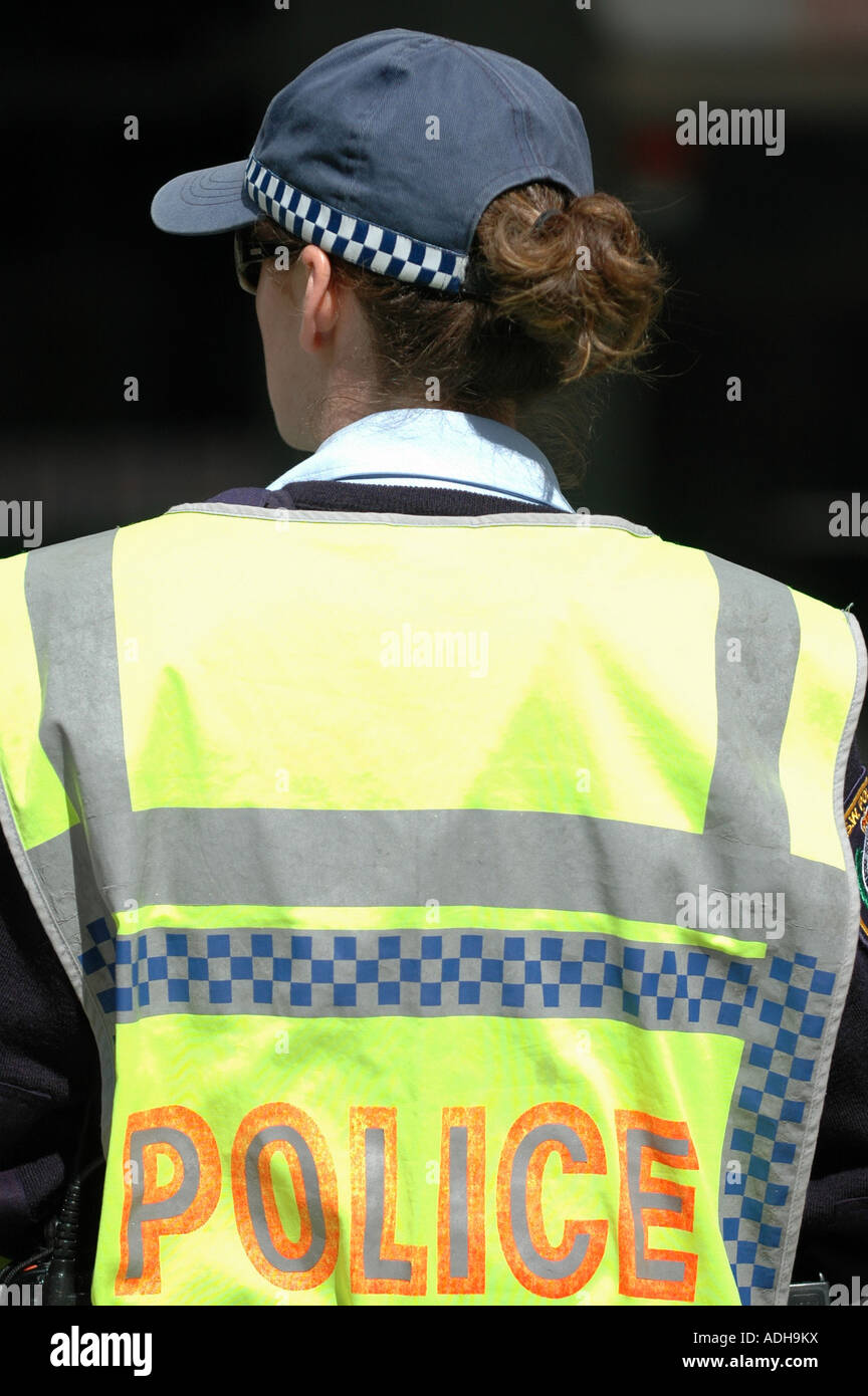 agent de police Banque D'Images