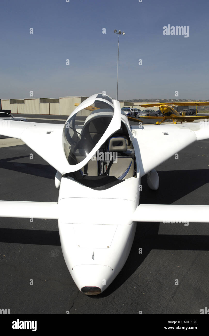 Avion expérimental, le confortable Mark IV, un dérivé de l'EZ conçu par Burt Rutan. Banque D'Images