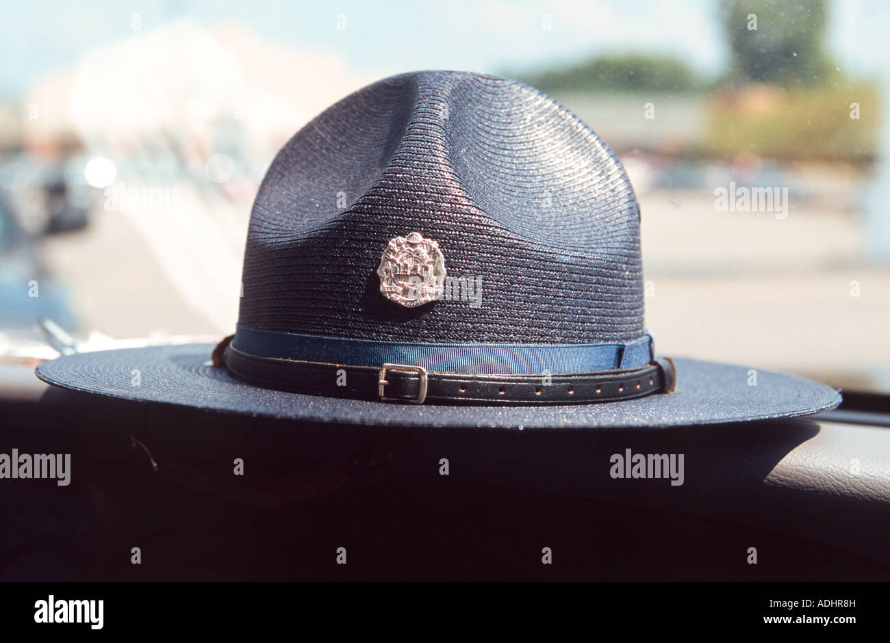 Le cavalier's hat intérieur cruiser. Missouri State Highway Patrol, St Louis, USA. Banque D'Images
