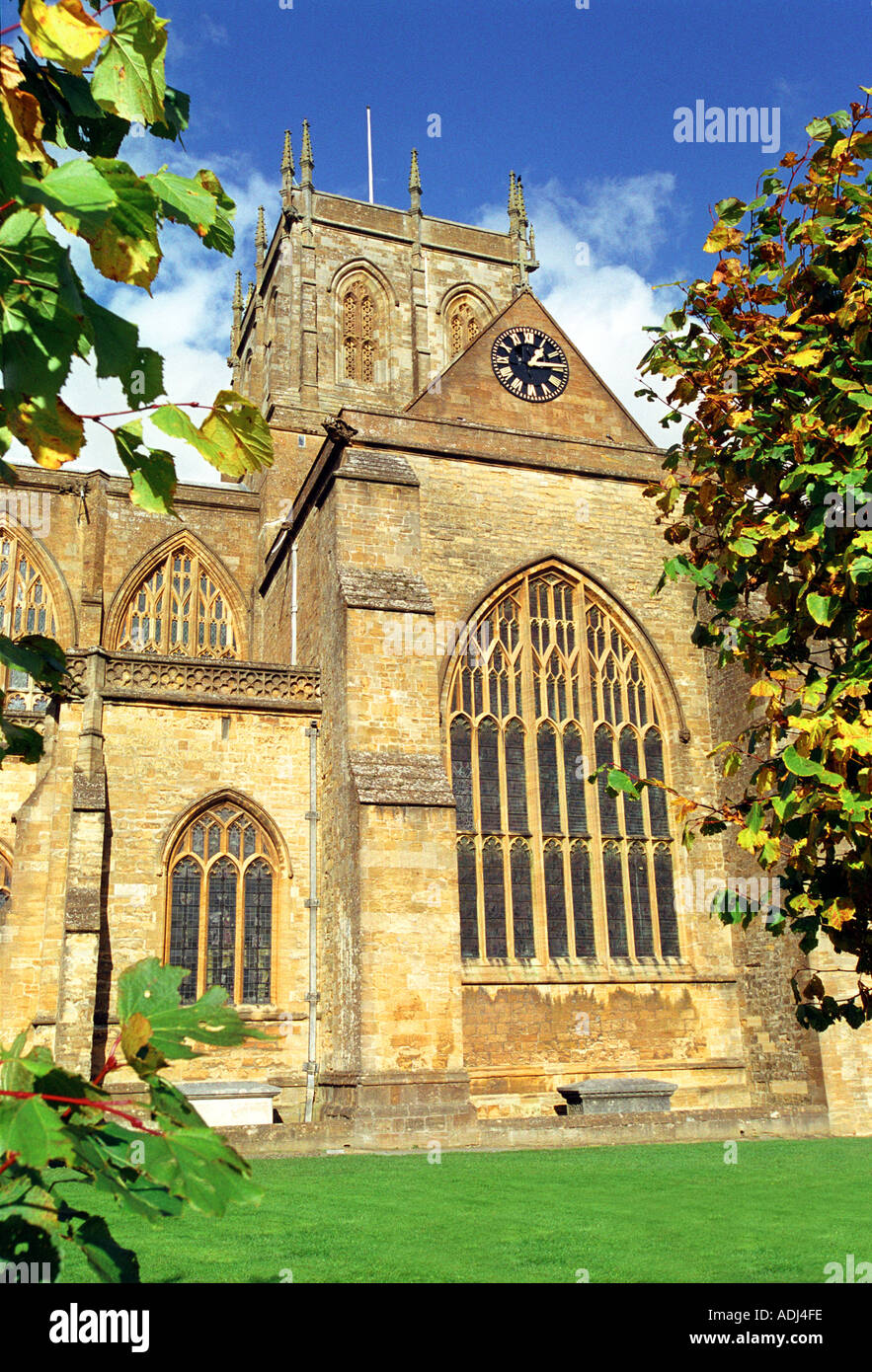 Abbaye de Sherborne dans le Dorset Angleterre UK Banque D'Images