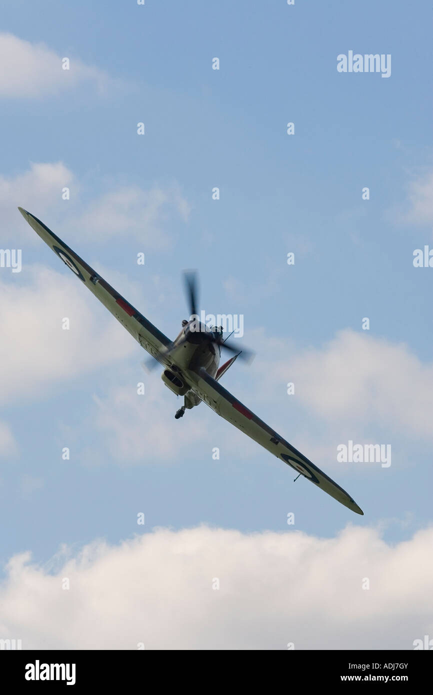 Photographie d'un Hawker Hurricane Mk1 dans un voyage tour Banque D'Images
