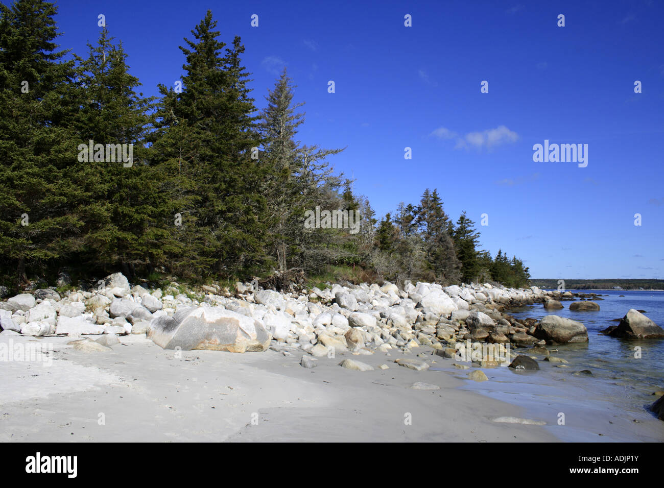 Carter's Beach, en Nouvelle-Écosse, au Canada, en Amérique du Nord. Photo par Willy Matheisl Banque D'Images