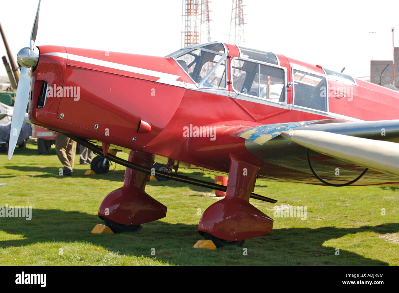 Ancien avion historique. Banque D'Images