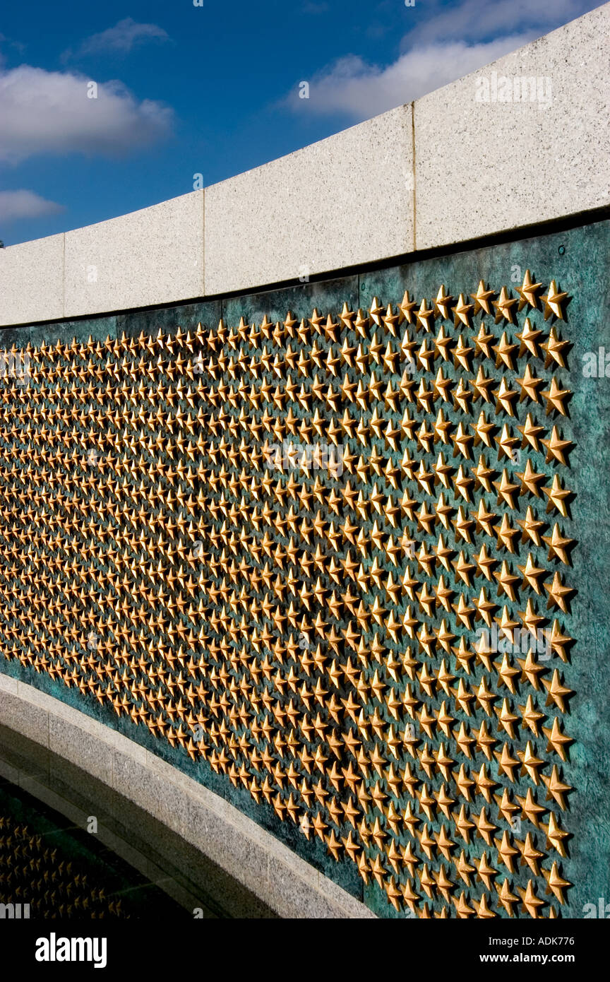 World War 2 Memorial à Washington DC Banque D'Images