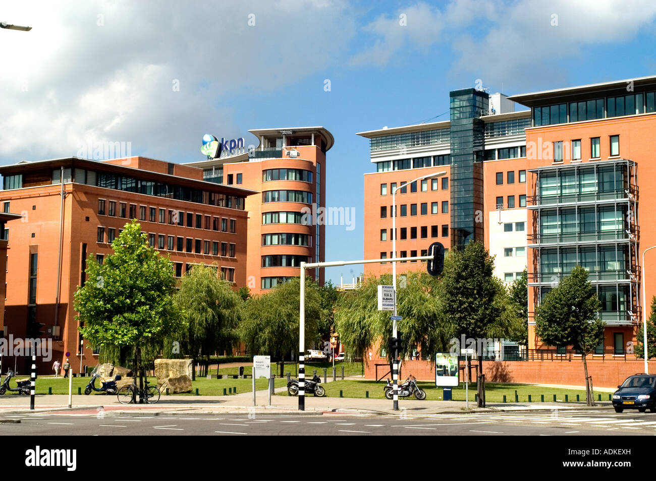 KPN Den Haag La Haye TNT Post Banque D'Images